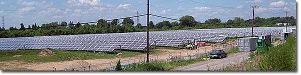 The Exelon-Epuron Solar Energy Center is the nation's fifth largest solar photovoltaic (PV) generation project