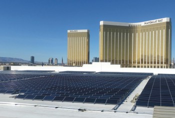 Mandalay Bay's expanded rooftop solar array is the largest in the nation